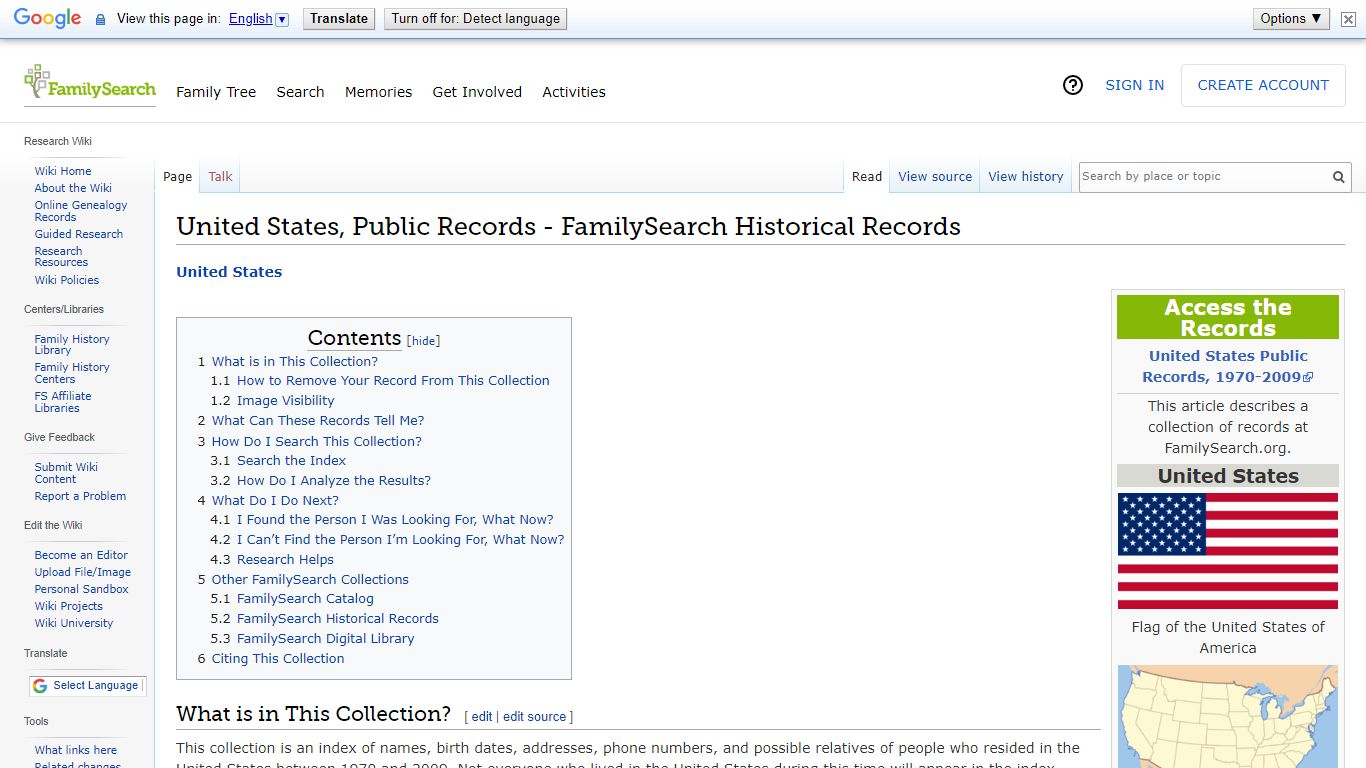 United States, Public Records - FamilySearch Historical ...